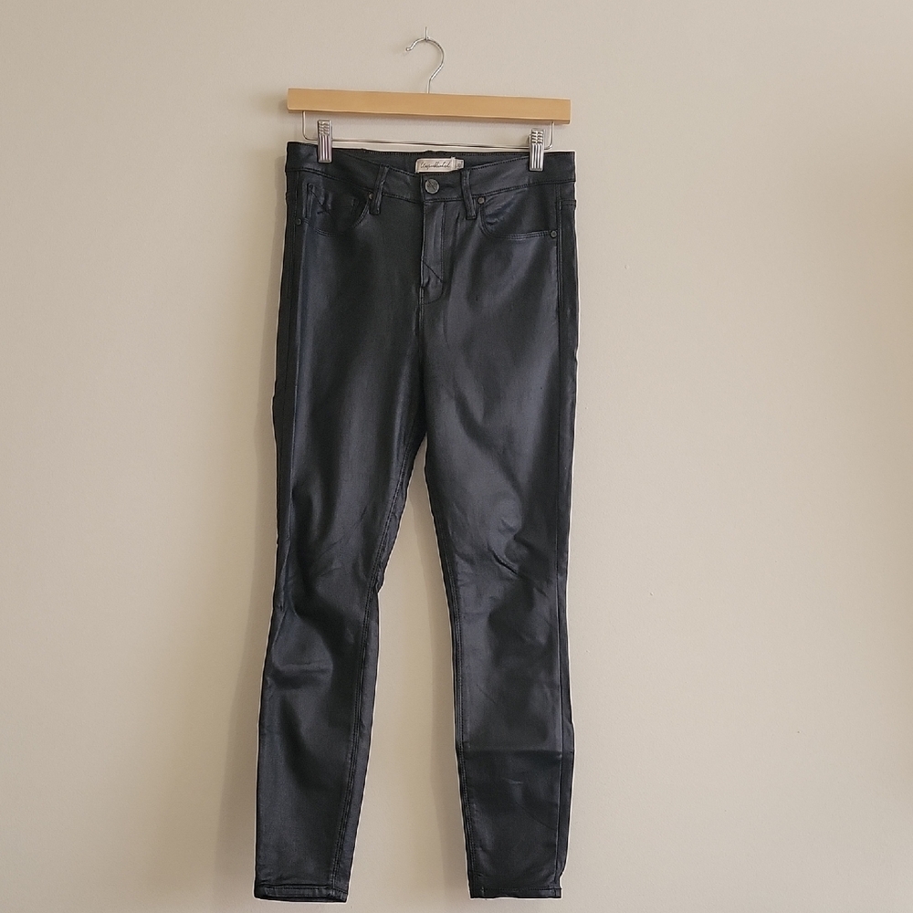 Unpublished Faux Leather Skinny Jeans